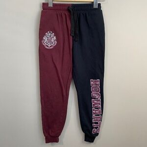 Harry Potter Kids Hogwarts Two Color Sweatpants Size XS(6)‎